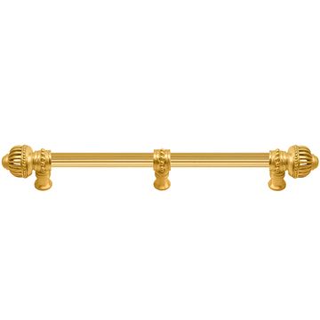 Carpe Diem Cricket Cage Large Finial Reeded Center Pull with Braceimage