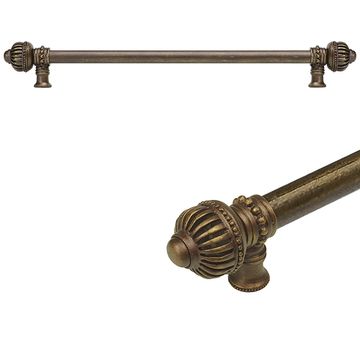 Carpe Diem Cricket Cage Large Finial Smooth Center Pullimage