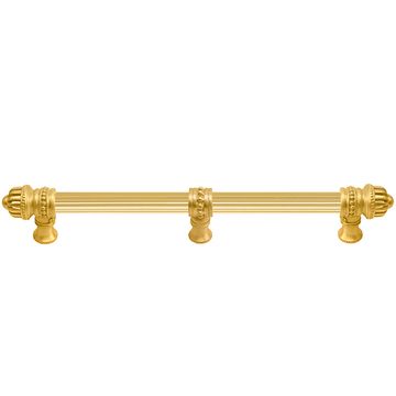 Carpe Diem Cricket Cage Small Finial Reeded Center Pull with Braceimage
