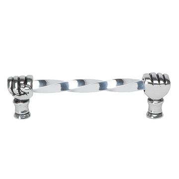 Carpe Diem Fist Large Twist Cabinet Pullimage