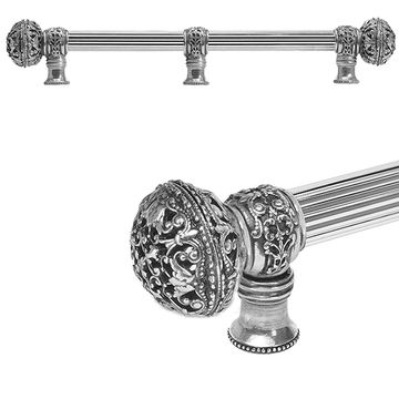 Carpe Diem Juliane Grace Large Finial Reed Pull with Center Braceimage