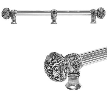 Carpe Diem Juliane Grace Large Finial Reed Pull with Center Braceimage