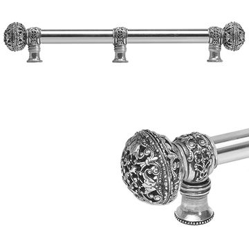 Carpe Diem Juliane Grace Large Finial Smooth Pull with Center Braceimage