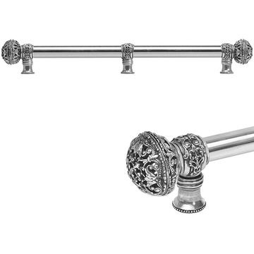 Carpe Diem Juliane Grace Large Finial Smooth Pull with Center Braceimage