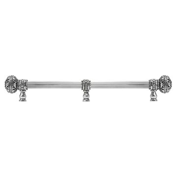 Carpe Diem Juliane Grace Reed Large Finial Pull - Aurore Swarovskiimage