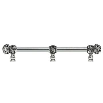 Carpe Diem Juliane Grace Small Finial Cabinet Pull - Clear Swarovskiimage