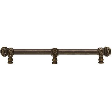 Carpe Diem Juliane Grace Small Finial Cabinet Pull - Clear Swarovskiimage