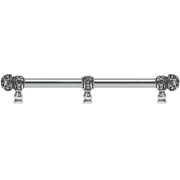 Carpe Diem Juliane Grace Small Finial Cabinet Pull - Clear Swarovskiimage