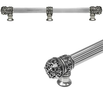 Carpe Diem Juliane Grace Small Finial Reed Pull with Center Braceimage