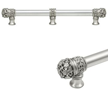 Carpe Diem Juliane Grace Small Finial Smooth Pull with Center Braceimage