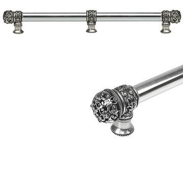 Carpe Diem Juliane Grace Small Finial Smooth Pull with Center Braceimage