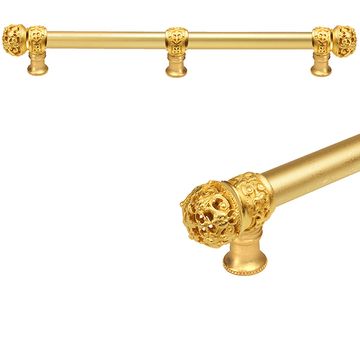 Carpe Diem Juliane Grace Small Finial Smooth Pull with Center Braceimage