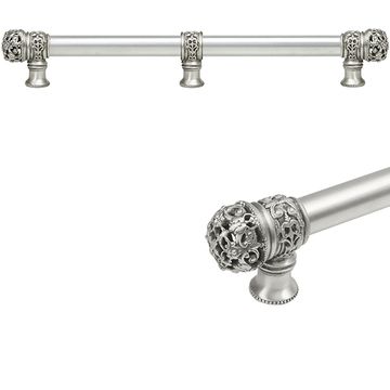 Carpe Diem Juliane Grace Small Finial Smooth Pull with Center Braceimage