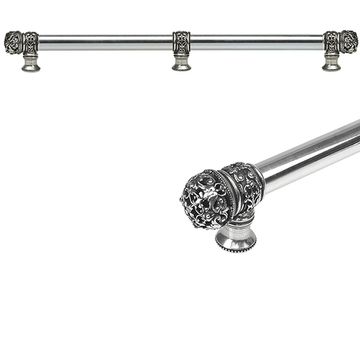 Carpe Diem Juliane Grace Small Finial Smooth Pull with Center Braceimage