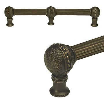 Carpe Diem Millennium Large Reeded Cabinet Pull with Center Braceimage