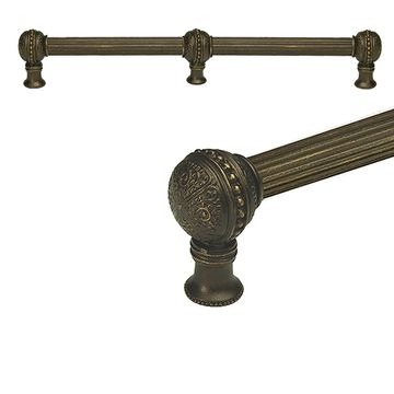 Carpe Diem Millennium Large Reeded Cabinet Pull with Center Braceimage