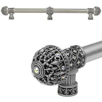 Carpe Diem Versailles Center Brace Smooth Large Finial Pull - Auroreimage