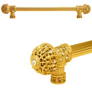 Carpe Diem Versailles Fleur De Lys Reeded Large Finial Pull - Auroreimage