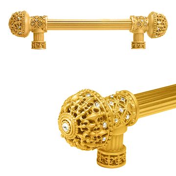 Carpe Diem Versailles Fleur De Lys Reeded Large Finial Pull - Auroreimage