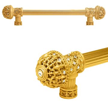 Carpe Diem Versailles Fleur De Lys Reeded Large Finial Pull - Auroreimage