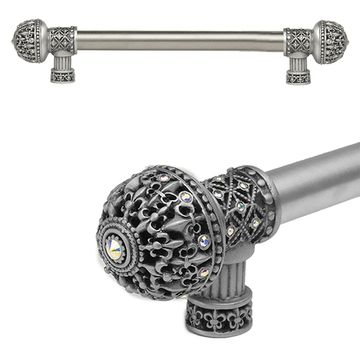 Carpe Diem Versailles Fleur De Lys Smooth Large Finial Pull - Auroreimage