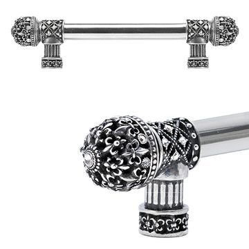 Carpe Diem Versailles Fleur De Lys Smooth Small Finial Pull - Clearimage