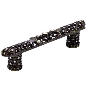 Carpe Diem Versailles Small Pull with Clear Swarovski Crystalsimage