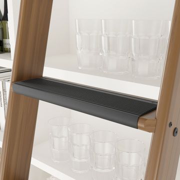 Quiet Glide Library Ladder Ribbed Step Treadimage