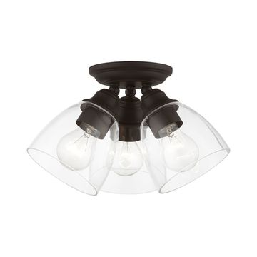 Livex Lighting Montgomery Large Flush Mount Lightimage