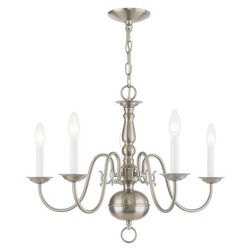 Livex Lighting Williamsburgh 5-Light Chandelierimage