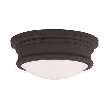 Livex Lighting Astor 2-Light Medium Flush Mount Ceiling Lightimage
