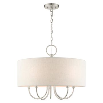 Livex Lighting Blossom 5-Light Pendant Chandelierimage