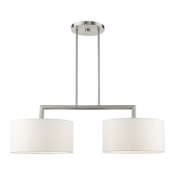 Livex Lighting Meridian 2-Light Linear Chandelierimage