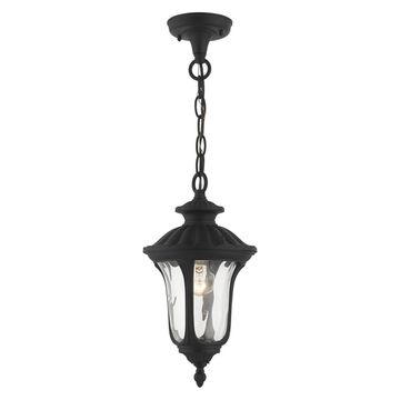 Livex Lighting Oxford 1-Light Small Outdoor Pendant Lanternimage
