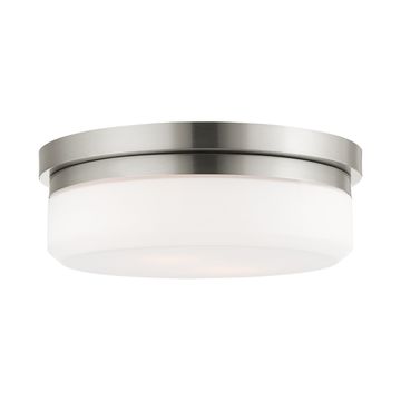 Livex Lighting Stratus 2-Light Large Flush Mount Wall or Ceiling Lightimage