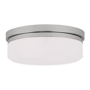 Livex Lighting Stratus 2-Light Large Flush Mount Wall or Ceiling Lightimage