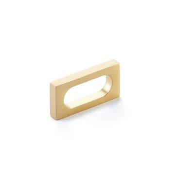 Schaub Cafe Modern Oval Slot Cabinet Pullimage