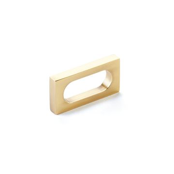 Schaub Cafe Modern Oval Slot Cabinet Pullimage