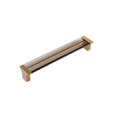 Schaub Positano Brass Smoke Cabinet Pullimage