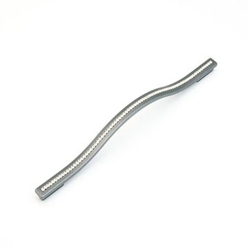 Schaub Skyevale Arched Cabinet Pull With Crystalsimage