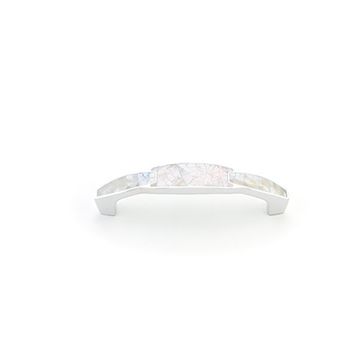 Schaub White Mother Of Pearl Cabinet Pullimage