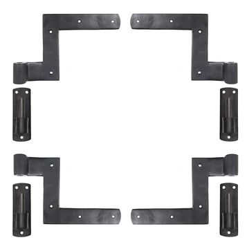 Seaside Shutter Brass New York Strap With Pintleimage