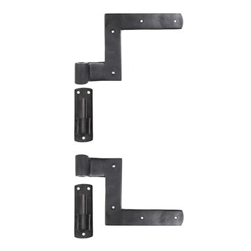 Seaside Shutter Brass New York Strap With Pintleimage