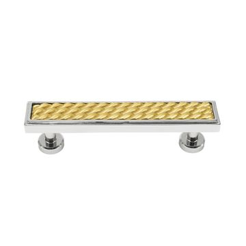 Carpe Diem Spectra Waves Chrome and Gold Pullimage