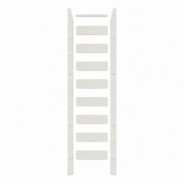 Quiet Glide Prefinished Painted White Ladderimage