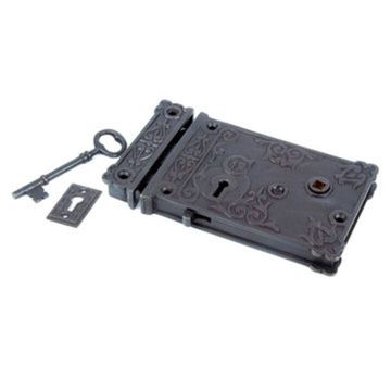 4 1/2 BACKSET ORNATE RIM LOCKimage