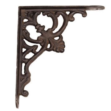 Restorers Decorative Iron Shelf Bracketimage