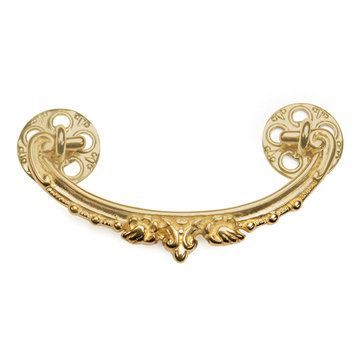 PB BAIL PULL W/PIERCED ROSETTES 3 BOREimage