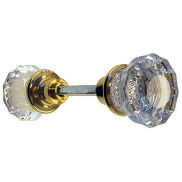 GLASS KNOB AND SPINDLE SETimage
