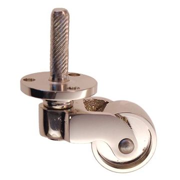SOLID BRASS DRIVE SCREW STEM CASTERimage